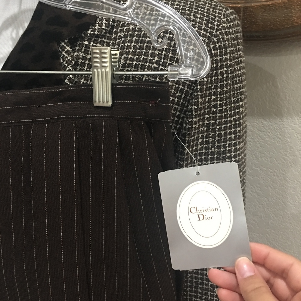 NWT***Christian Dior Two Piece Suit - Picture 6 of 6